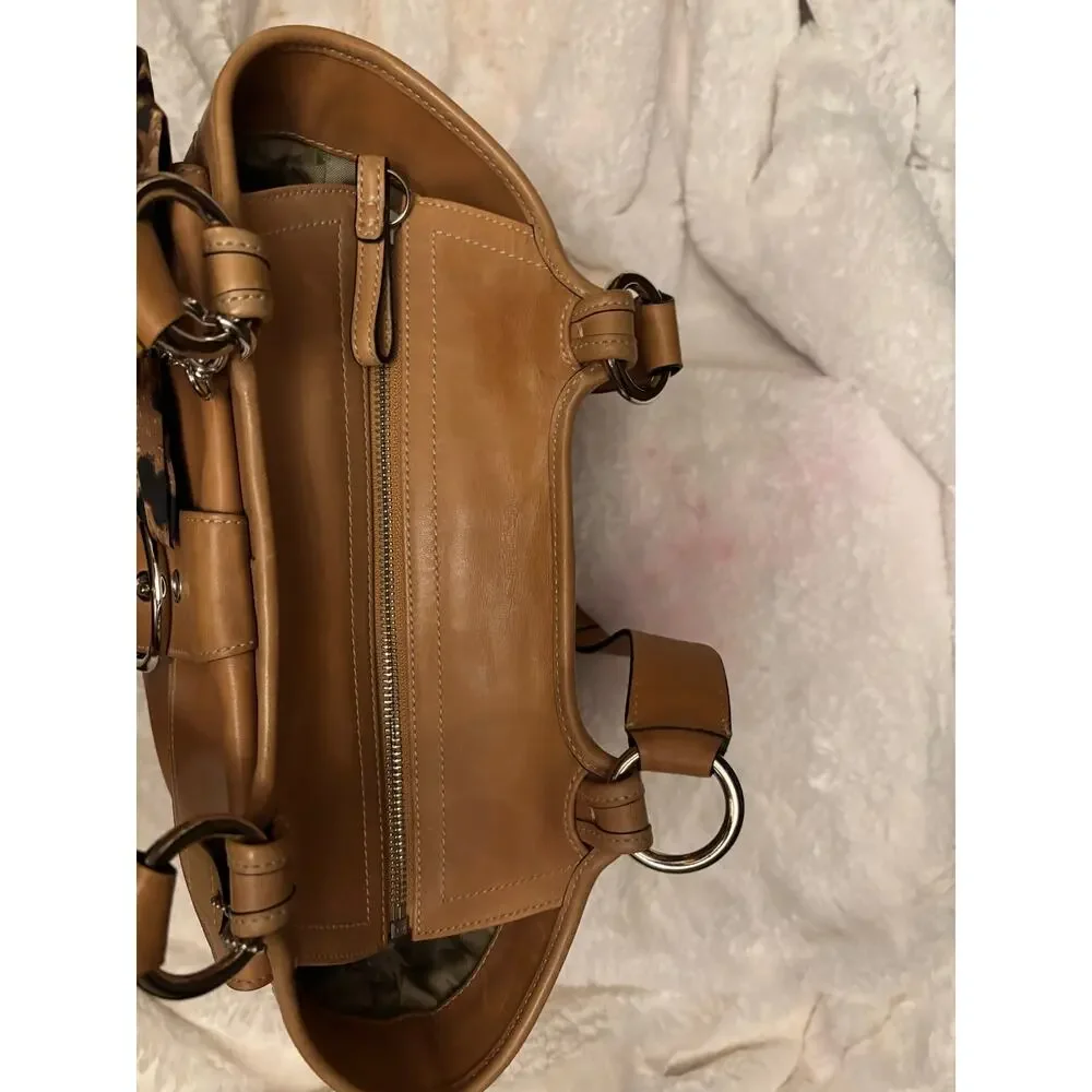 Excellent barely used Coach Vintage Soho Buckle Satchel – Tan Leather - Picture 8 of 12